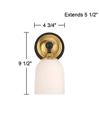 Possini Euro Design Possini Euro Zaragoza 9 1/2" High Wall Sconce Set of 2