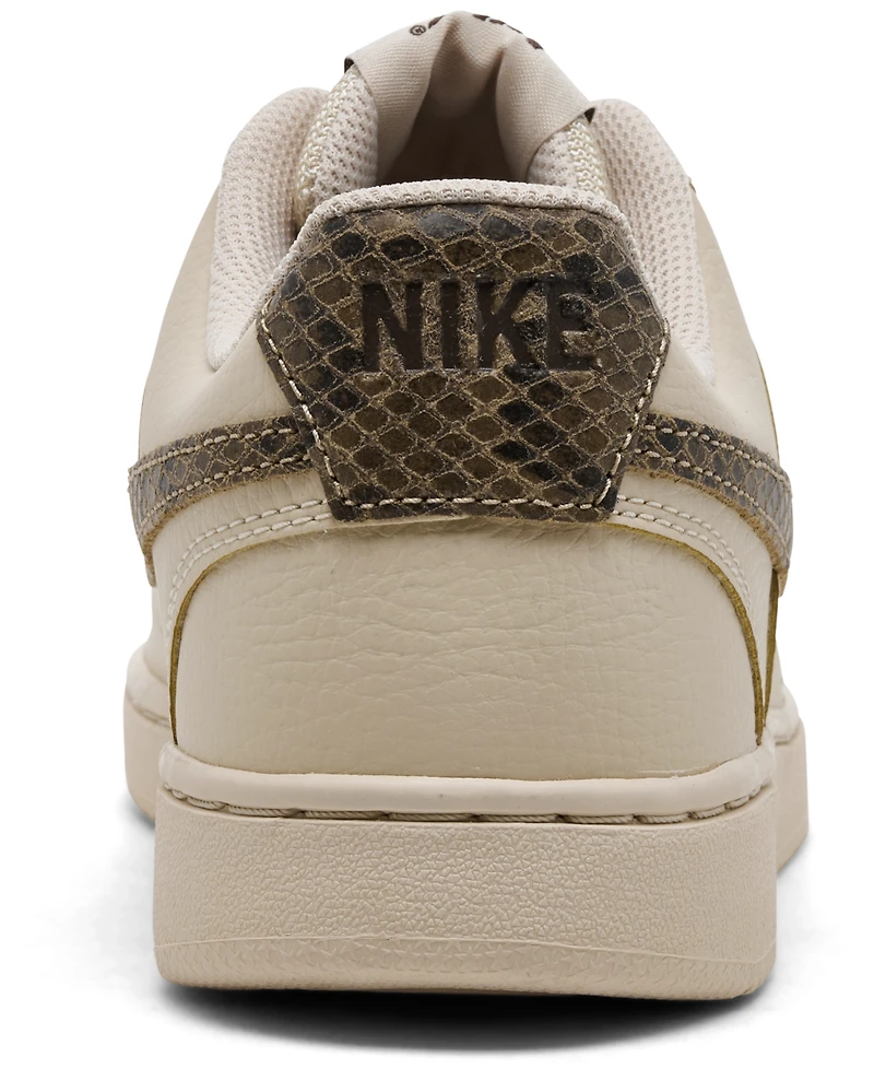 Nike Women's Court Vision Low Premium Casual Sneakers from Finish Line