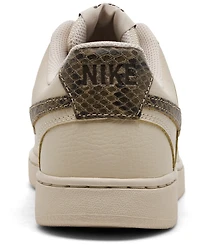Nike Women's Court Vision Low Premium Casual Sneakers from Finish Line
