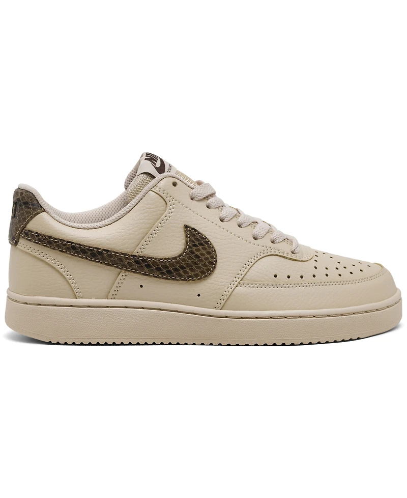 Nike Women's Court Vision Low Premium Casual Sneakers from Finish Line