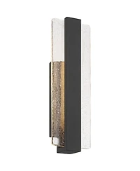 Possini Euro Design Cascadia 18" High Modern Outdoor Wall Light Fixture Mount Porch House Led Bulb