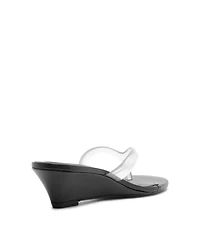 Schutz Women's Roslyn Slip-On Wedge Sandals