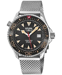 Gevril Men's Hudson Yards Swiss Automatic Mesh band Watch