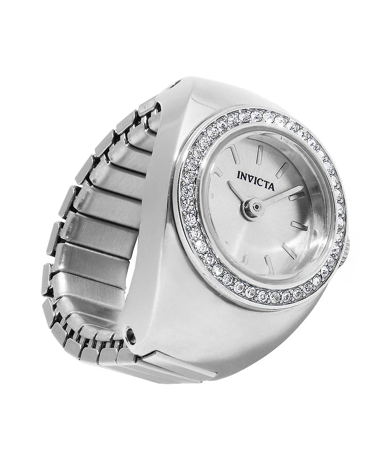 Invicta Women's 48943 Mini Quartz 2 Hand Dial Ring Watch