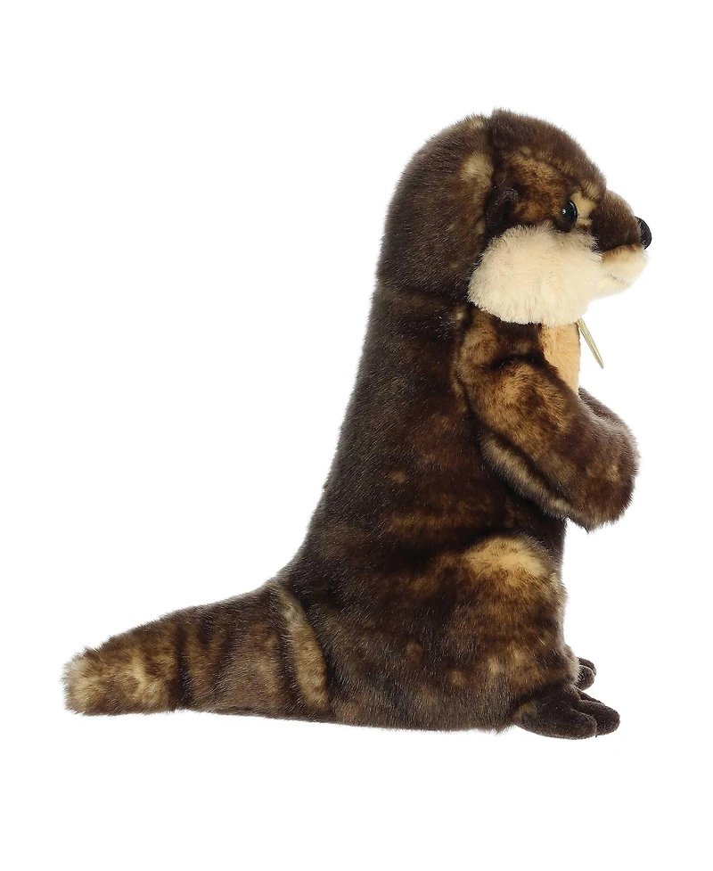 Aurora Medium Sitting Pretty River Otter Miyoni Tots Adorable Plush Toy