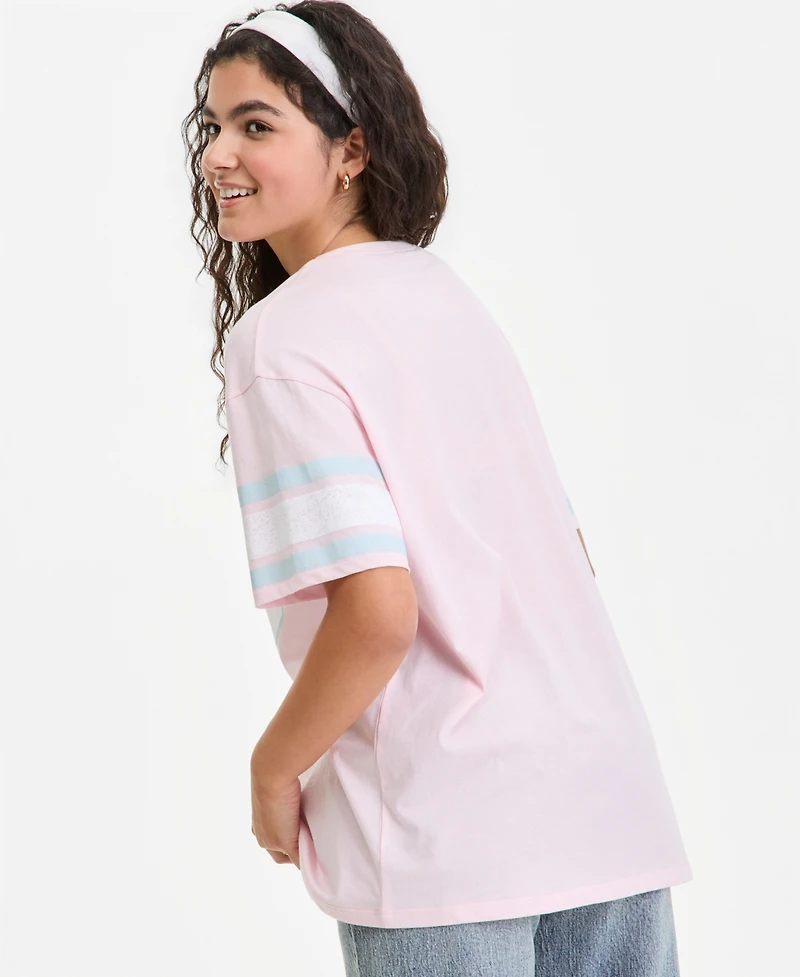 Grayson Threads, The Label Juniors' 78 Varsity Boyfriend Tee