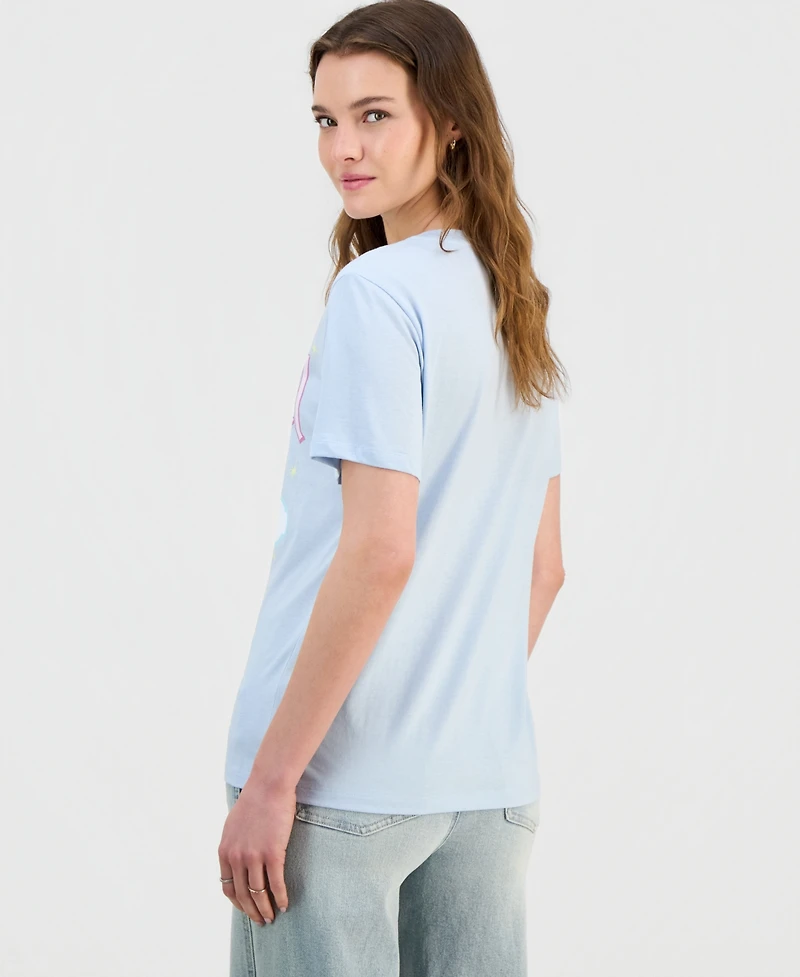 Grayson Threads, The Label Juniors' Tweety Bird Angel Graphic-Print Tee