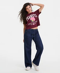 Grayson Threads, The Label Juniors' Woodstock Football Graphic-Print Tee