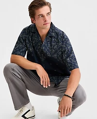 Hugo by Boss Men's Eligino Casual Short-Sleeve Shirt