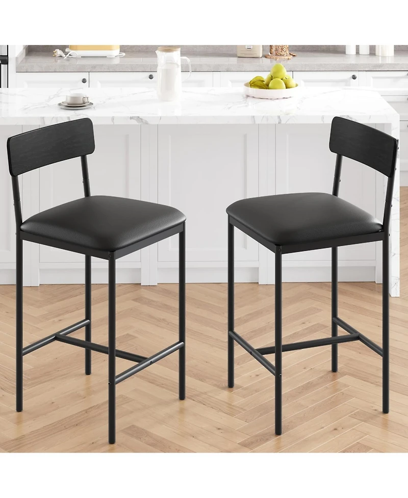 gaomon Dining Chair Bar Stools Set of 2