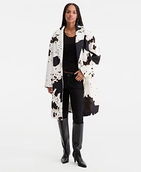 CoffeeShop Juniors' Long Single-Breasted Walker Coat