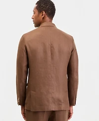 Club Room Men's Double-Breasted Herringbone Linen Blazer, Macy's Exclusive