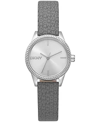Dkny Women's Milanese Quartz Gray Polyurethane Strap Watch 26mm