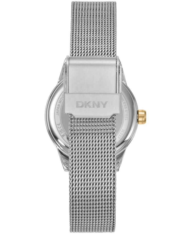 Dkny Women's Milanese Quartz Two-Tone Stainless Steel Watch 26mm