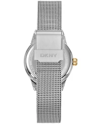 Dkny Women's Milanese Quartz Two-Tone Stainless Steel Watch 26mm