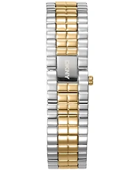 Dkny Women's Signature Shape Quartz Two-Tone Bracelet Watch 17x25.5mm