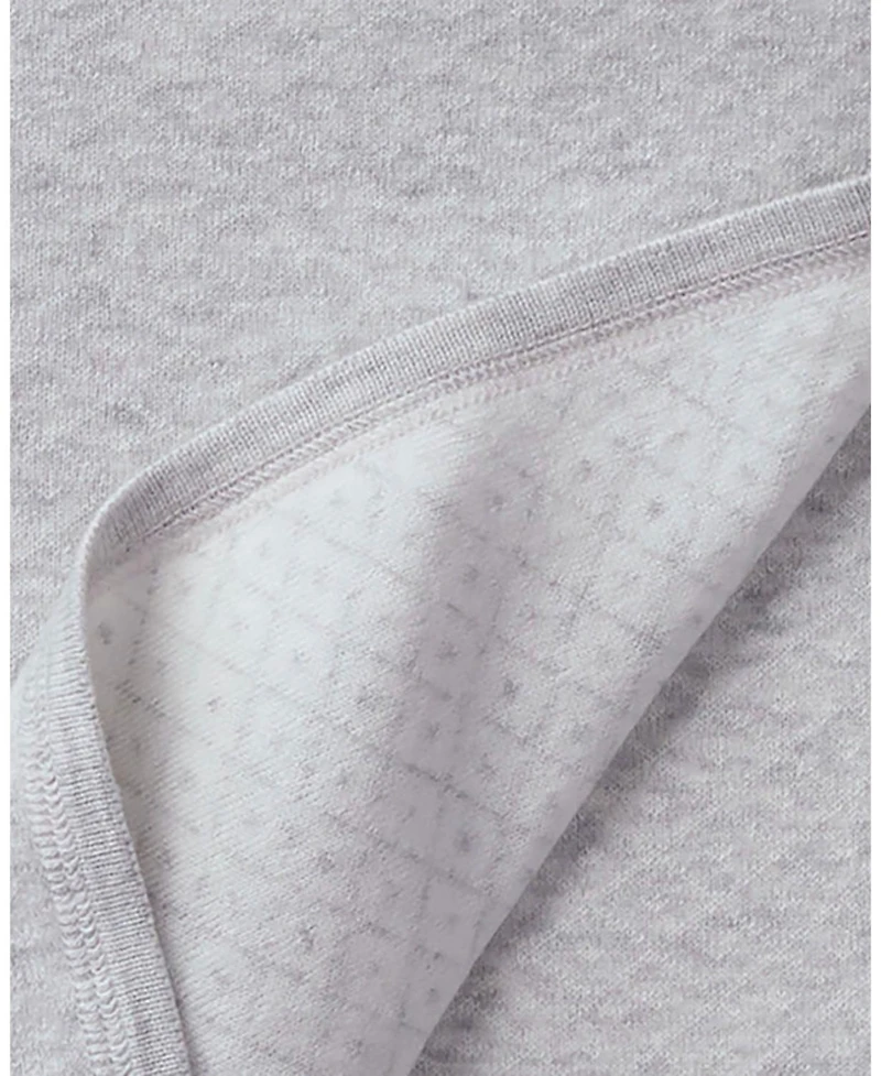 Hope & Henry Baby Jacquard Sweater Blanket