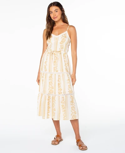 Roxy Juniors' Azalea Sweetheart Neck Maxi Dress