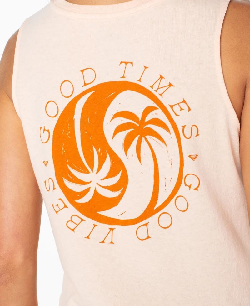 Roxy Women's Wildflower Crew Neck Tank Top