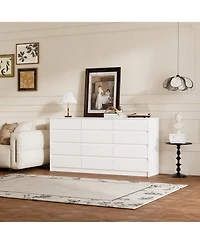 Famapy 63'' 12-Drawer Bedroom Dresser with Deep Drawers