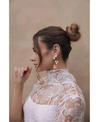 Untamed Petals Cove Crystal Statement Earrings