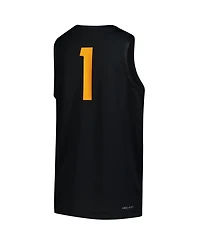 Nike Big Boys and Girls 1 Black Tennessee Volunteers Replica Basketball Jersey