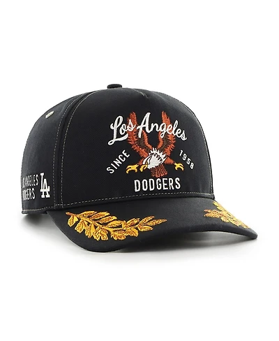 '47 Brand Men's Black Los Angeles Dodgers Keepsake Collection Adjustable Hitch Hat