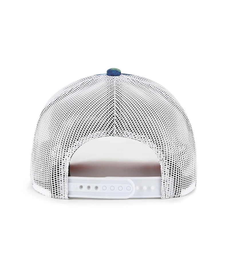 '47 Brand Men's Navy Tampa Bay Rays Tei Beachside Adjustable Trucker Hat