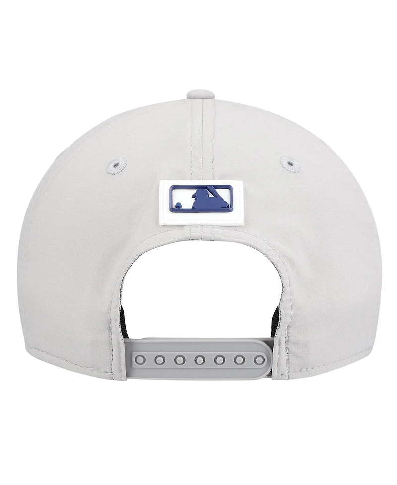 New Era Men's Gray Los Angeles Dodgers 2026 Clubhouse 9SEVENTY Adjustable Hat