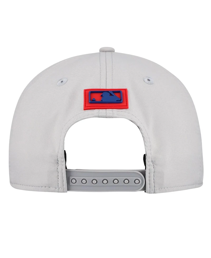 New Era Men's Gray Chicago Cubs 2026 Clubhouse 9SEVENTY Adjustable Hat