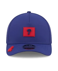 New Era Men's Royal Philadelphia Phillies 2026 Clubhouse 9FORTY A-Frame Adjustable Hat