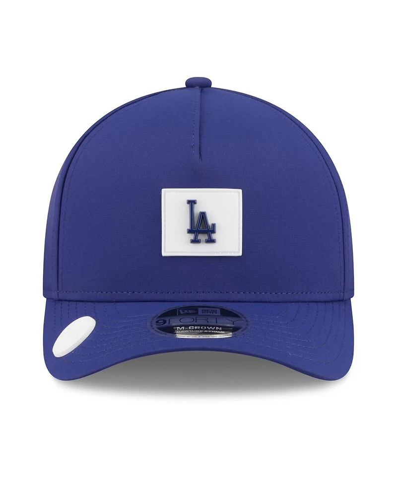 New Era Men's Royal Los Angeles Dodgers 2026 Clubhouse 9FORTY A-Frame Adjustable Hat