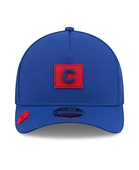 New Era Men's Royal Chicago Cubs 2026 Clubhouse 9FORTY A-Frame Adjustable Hat