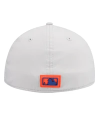 New Era Men's Gray York Mets 2026 Clubhouse Alternate 39THIRTY Flex Hat