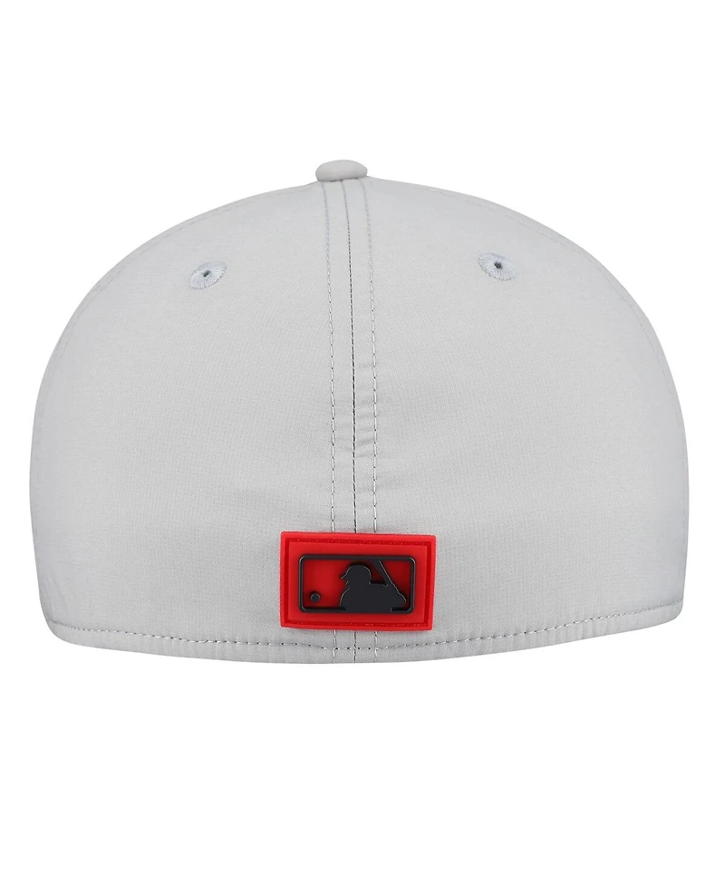 New Era Men's Gray Chicago White Sox 2026 Clubhouse Alternate 39THIRTY Flex Hat