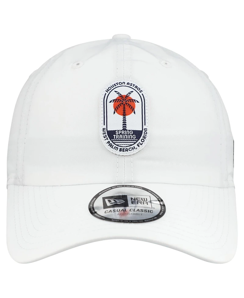 New Era Men's White Houston Astros 2026 Spring Training Fan Pack Icon Casual Classic Adjustable Hat