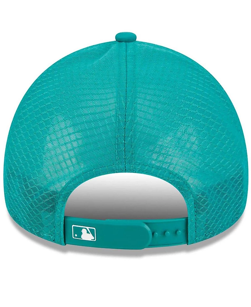 New Era Men's Teal Seattle Mariners 2026 Batting Practice Alternate Apex 9FORTY Adjustable Hat