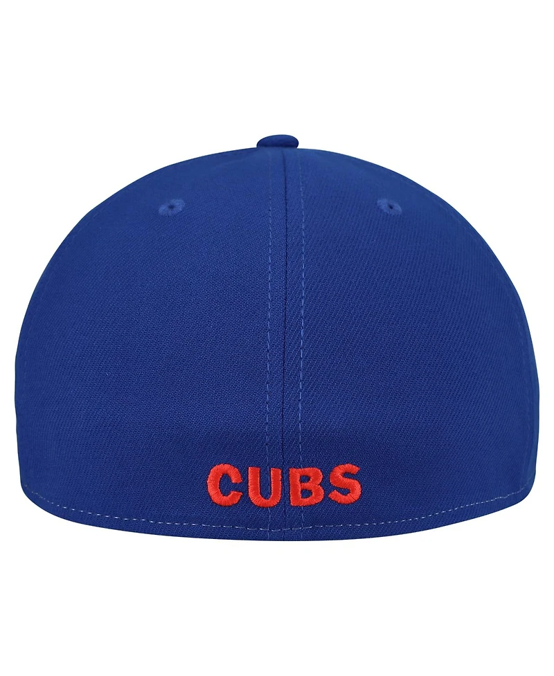 New Era Men's Stone/Royal Chicago Cubs 2026 Spring Training Fan Pack Gradient 39THIRTY Flex Hat