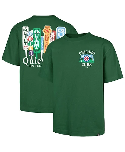 '47 Brand Men's Green Chicago Cubs Plackard Foundation T-Shirt