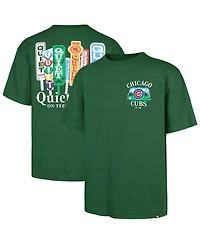 '47 Brand Men's Green Chicago Cubs Plackard Foundation T-Shirt