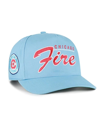 '47 Brand Men's Light Blue Chicago Fire Brushmark Hitch Adjustable Hat