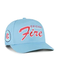 '47 Brand Men's Light Blue Chicago Fire Brushmark Hitch Adjustable Hat