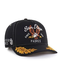 '47 Brand Men's Black San Diego Padres Keepsake Collection Adjustable Hitch Hat