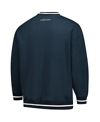 Barstool Golf Men's Navy The Players Oversized Graphic Sweatshirt