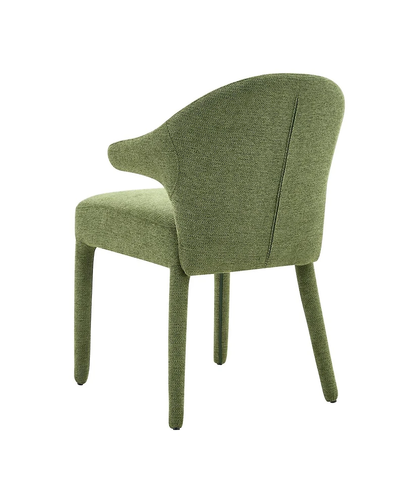 Streamdale Furniture Boucle Hug Chair Set of 2 - Upholstered Armchair