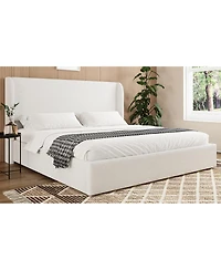 Streamdale Furniture King Boucle Cloud Bed Frame