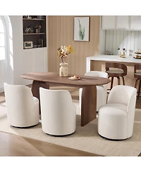 Streamdale Furniture Swivel Barrel Dining Chair