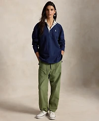 Polo Ralph Lauren Women's Oversized Rugby Collar Shirt