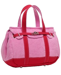 Sunwin Madaket Terry and Cotton Canvas Small Tote Handbag