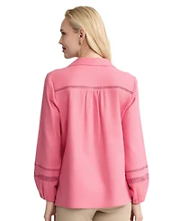 Jones New York Women's Collared Long-Sleeve Shirt